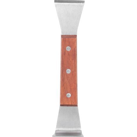 Grattoir ruche – acier inoxydable – poussoir cadre – trou suspension – outil spécial (1/5)