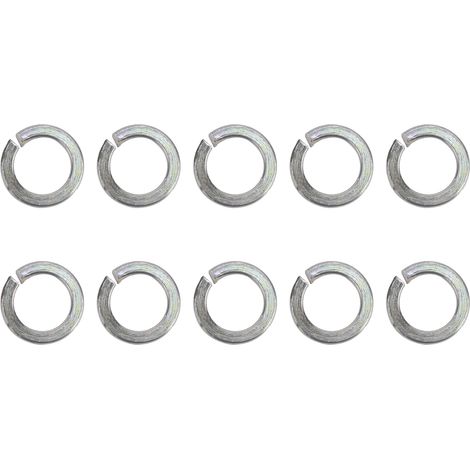 Assortiment de 70 rondelles frein fendues en acier inoxydable, accessoire universel pour voiture, 5 mm / 0,2 po (1/5)