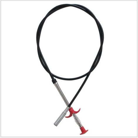 Déboucheur de canalisations, outil de débouchage 60 cm, griffe de nettoyage multifonctionnelle à ressort pour cuisine (1/5)