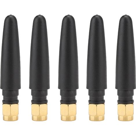 5 pièces Antenne WIFI Interne 2.4 GHz SMA 3 dBi avec Filetage Femelle SMA Droit (1/5)