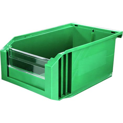 Bac Européan 8L Vert avec Volet Abattant - 5042045