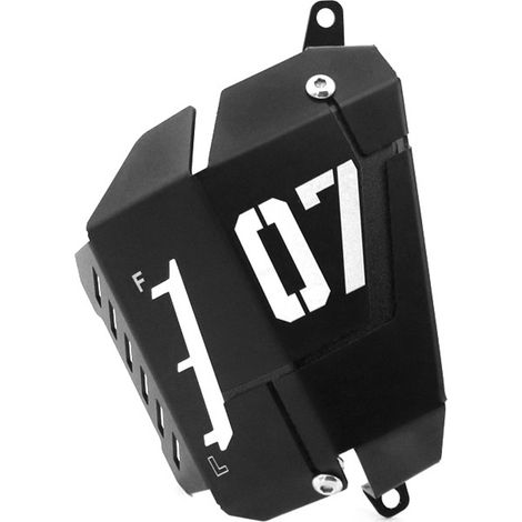 Couvercle Reservoir Liquide Refroidissement - Aluminium CNC - Pour Yamaha MT-07 FZ-07 2014-2019 - Noir - 1 Unidad (1/5)