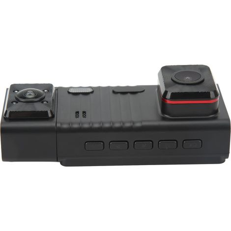 Caméra embarquée 3 pouces pour voiture, 3 objectifs, vision nocturne, capteur G, enregistrement en boucle, détection de mouvement, enregistreur de conduite (1/5)
