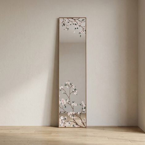 Floral Standing Rectangle Mirror (1/2)
