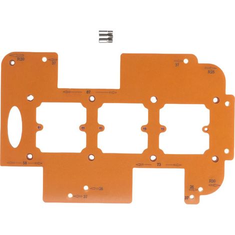 Modèle de fente sans poignée pour placard, conception 3 en 1, armoire multifonctionnelle intégrée (1/5)