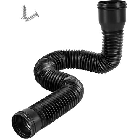 Downpipe Extension Gutter Downpipe Gutter Downpipe Flexible Downpipe Retractable Downpipe Extension for Rainwater Drainage Pipe (1/5)