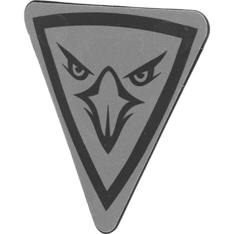 Panneau réfléchissant triangulaire Enlee pour vélo, sports de plein air, autocollants magnétiques, type C (1/5)