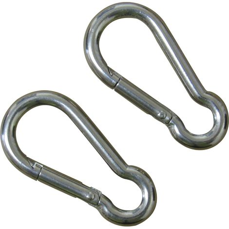 Stainless Steel Carbine Snap Hook 6MM (Marine Gate Rope Karabina) (1/5)