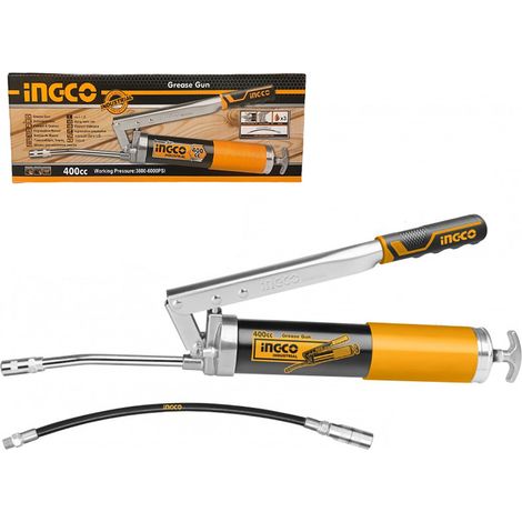 Ingrassatore pneumatico professionale Pistola Ingrassatrice Ingco GRG015002 (1/5)