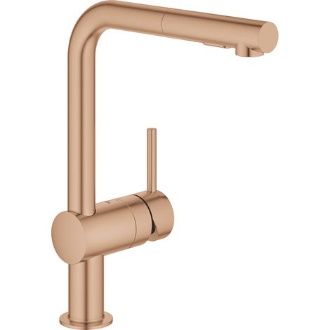 GROHE 30 274 DL0 MINTA Monomando Fregadero Cobre Cepillado - ref: 30 274 DL0
