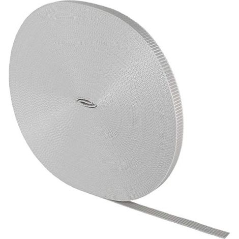Schellenberg 11431 Cintino per tapparelle avvolgibili 18 mm x 50 m - sistema Maxi, cinghia tapparella grigio (1/3)