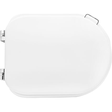 Sedile WC Washington con Soft Closing Bianco Opaco Matt Rak Coprivaso (1/4)