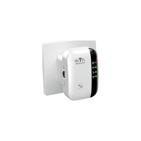 Répéteur WiFi Puissant 300Mbps Amplificateur WiFi Puissant 2.4GHz WiFi Range Booster WiFi Répéteur Extenseur sans Fil avec Port Ethernet, WiFi Extender WiFi Booster, Protection WPS (1/5)