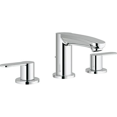 Grohe Eurostyle Cosmopolitan, mitigeur de lavabo 3 trous, saillie (1/4)