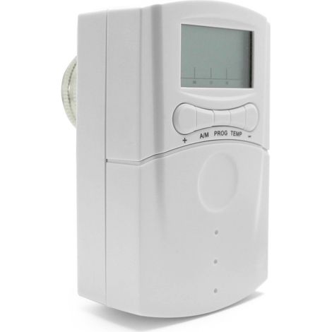 Programmierbares Thermostatventil für Heizung Typ ON/OFF