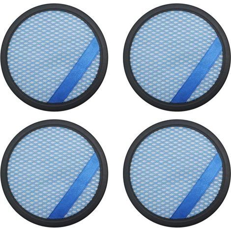 Lot de 4 filtres HEPA pour aspirateur Philips FC6400 FC6402 FC6405 FC6408 FC6409 FC6166 - Accessoires pré-moteur lavables (1/4)