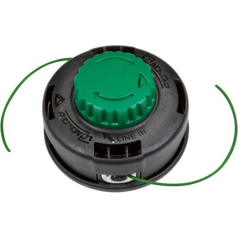 Tête de débroussailleuse à fils 2 mm – Tap and Go diamètre 103 mm – Pour coupe précise – Compatible avec Oleo Mac BCI30