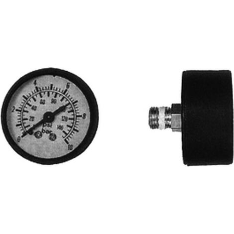 Manomètre 0 à 10 Bars Raccord 1/8" - D-Work