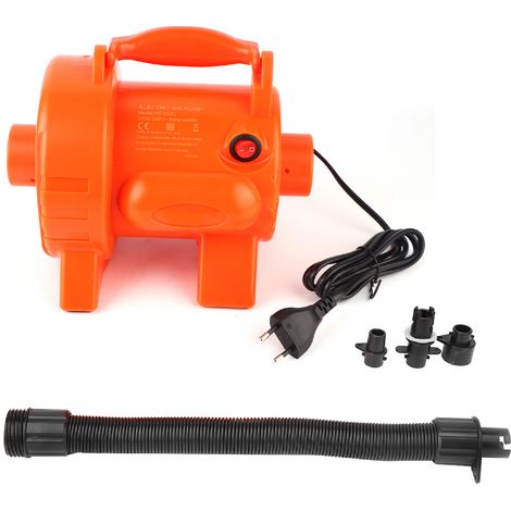 Pompe à air électrique 800W pour bateau pneumatique, canoë, kayak et piscine - 220‑240V avec prise EU (1/5)