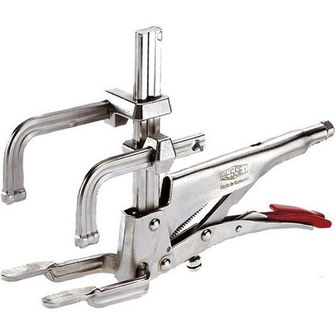 Pince-étau de soudeur Variogrip GRZV, Capacité de serrage : 100 mm, Portée 50-80 mm (1/3)