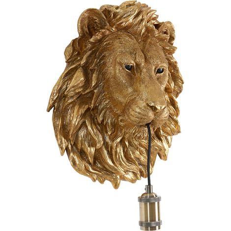 Light & Living - wandleuchte - Lion - bronze - kunststoff -