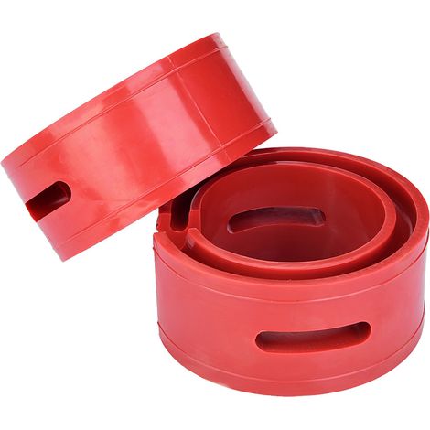 Amortisseur de Choc Rouge pour Voiture - 2 Pièces Butée de Ressort Amortisseur Pare-Chocs Type B (1/3)