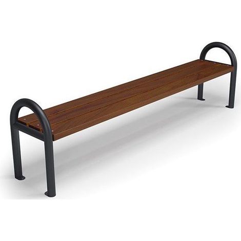 Banc AGAT MINI sans dossier 180x35x35 cm - Fixation: à fixer dans le béton (1/3)