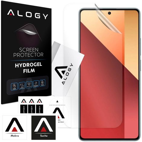Película de hidrogel para protector de pantalla de teléfono Xiaomi Redmi Note 13 Pro/ Poco X6 Pro Película de hidrogel Alogy (1/4)