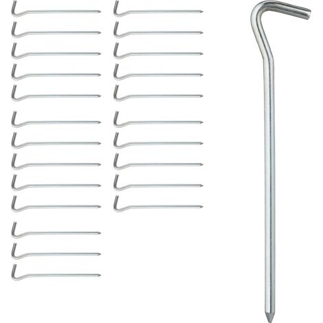 Zeltheringe rund 24er set