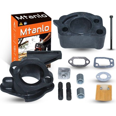 Kit de filtre à air adaptateur de vis d'admission pour tronçonneuse Husqvarna 61 66 266 501807101,501807105 (1/5)