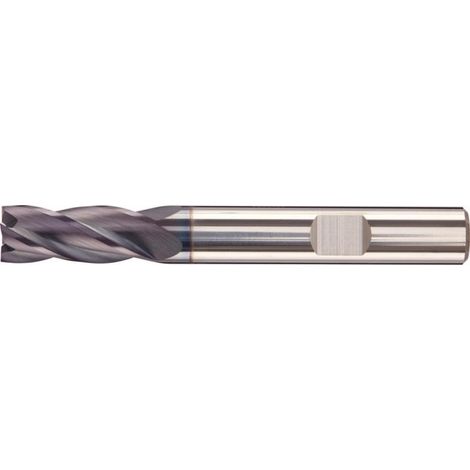 Fresa Z4 30G largo 8,0mm AlTiN+ HB FORTIS