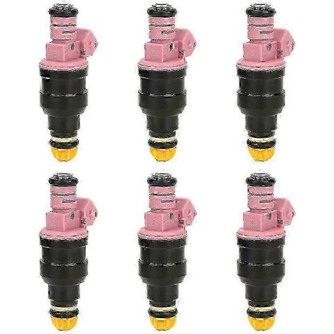 6pcs Fuel Injectors Kit 0280150440 Compatible E36 E39 328i Z3 M3 528i M52 2025( ) (1/5)