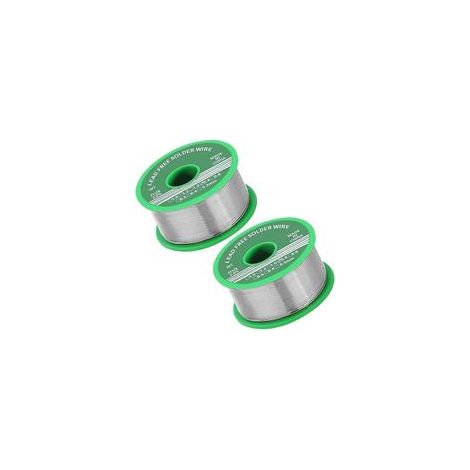 Étain de soudure 0,8 mm, étain sans plomb avec noyau de colophane, étain à souder avec flux 20 g, fil de soudure pour la réparation et le bricolage des composants de soudure électriques électroniques (1/5)