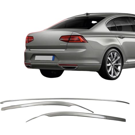 Chrom-Stoßstangenleisten für Volkswagen Passat B8 Limousine 4-Türer von 2015 bis 2019 (1/5)
