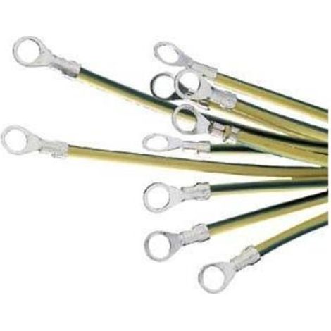 Erdungskabel 6 mm² 160 mm Öse 8,3 mm NSYEL166D8