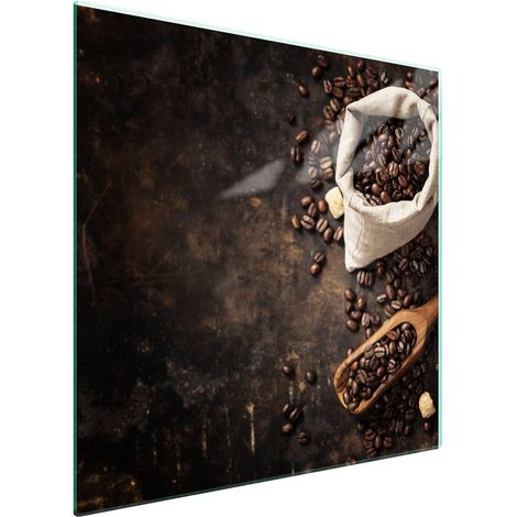 Glas-Kochfeldschutz 50x52 Kaffee (1/5)