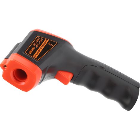 Pistolet thermomètre infrarouge industriel GM320S avec écran LCD, mesure de température sans contact (1/5)