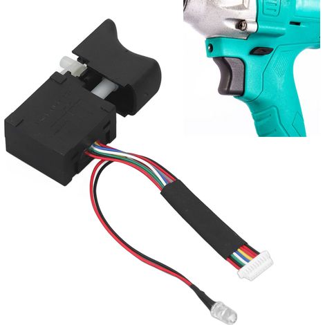 Interrupteur pour clé dynamométrique sans balais Dayi DC36V, interrupteur pour clé dynamométrique à batterie lithium, accessoires pour clé dynamométrique électrique (1/5)