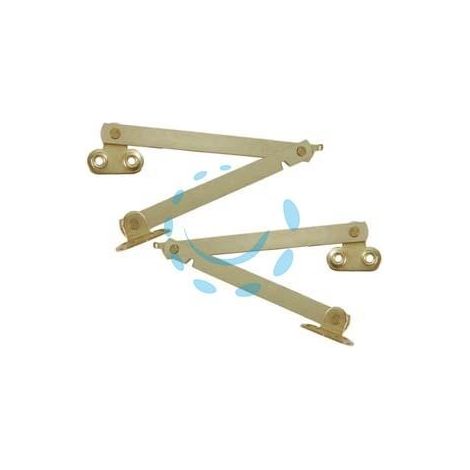 ASTA SNODATA LEGGERA CON FERMO ART.652 - cm.15 DX