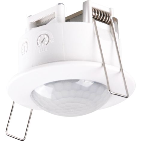 Sensore PIR da incasso con crepuscolare Polux ES-P17A1 (1/4)