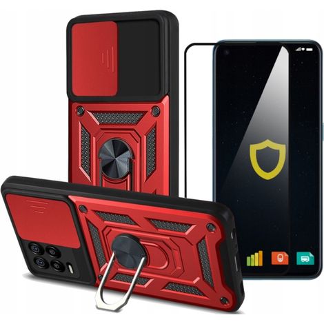 Hülle + 5D-Glas-CamRing für Realme 8/8 Pro (1/5)