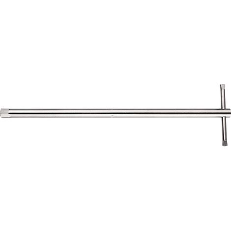 Llave  de  tubo  SW  13mm  L.400mm  con  mango  transversal  cromado  TECWERK (1/2)