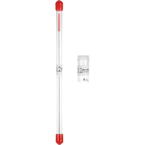 Ersatzdüse und Nadel (0,2 mm) für Airbrush-Pistolen, Wartungszubehör für Modellbau und Sprühtechnik. (1/5)