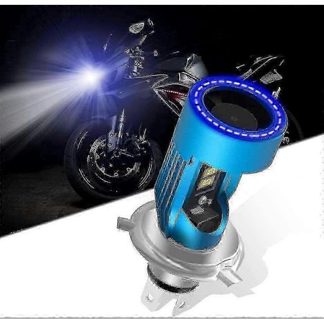 H4 HS1 LED-Motorradscheinwerfer 2600LM 12V Fern-/Abblendlicht Ersatz für Halogenlampen (1/4)