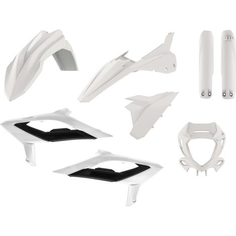 Kit di plastiche Polisport Beta RR 23 24 Bianco Resistente