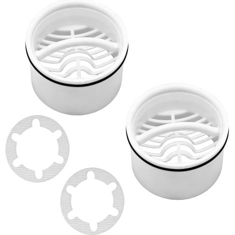 Filtre à cheveux et tube plongeur 2 pièces, compatible Viega Tempoplex 6960-6963, pour entretien des canalisations de bain. (1/5)