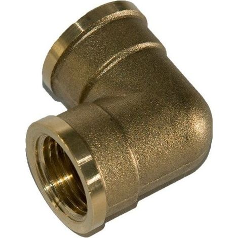 Gomito 90° 1/2"" Onnline filettatura interna ottone (1/4)