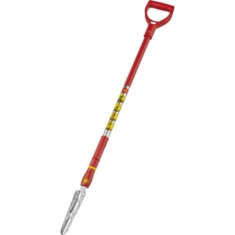 Wolf-Garten – Outil de jardinage désherbeur manuel aluminium 107 cm – Léger et ergonomique – Pour enlever chardons et mauvaises herbes à racines profondes