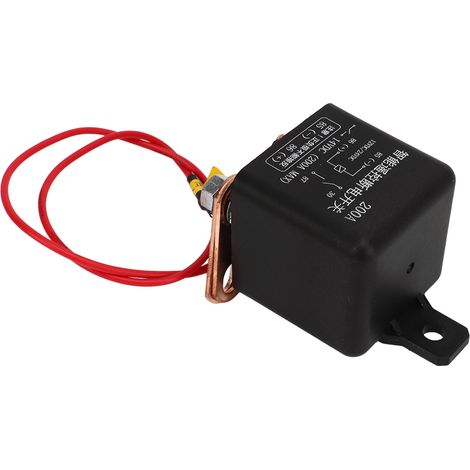 12V 2,4W 200A Fernabschaltschalter für Batterien, Kfz-Sicherheitsschutzschalter, Ein/Aus, Funksteuerung (1/5)