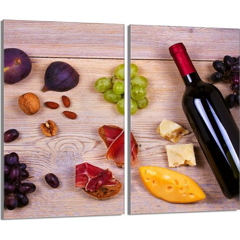 Placa protectora de vidrio para estufa 2x30x52 Alimentos (1/5)